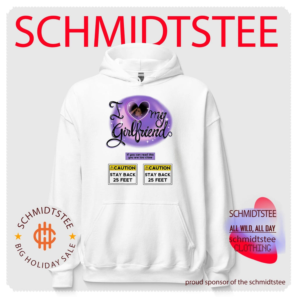 I love my girlfriend If you can read this you are too close graphic shirt