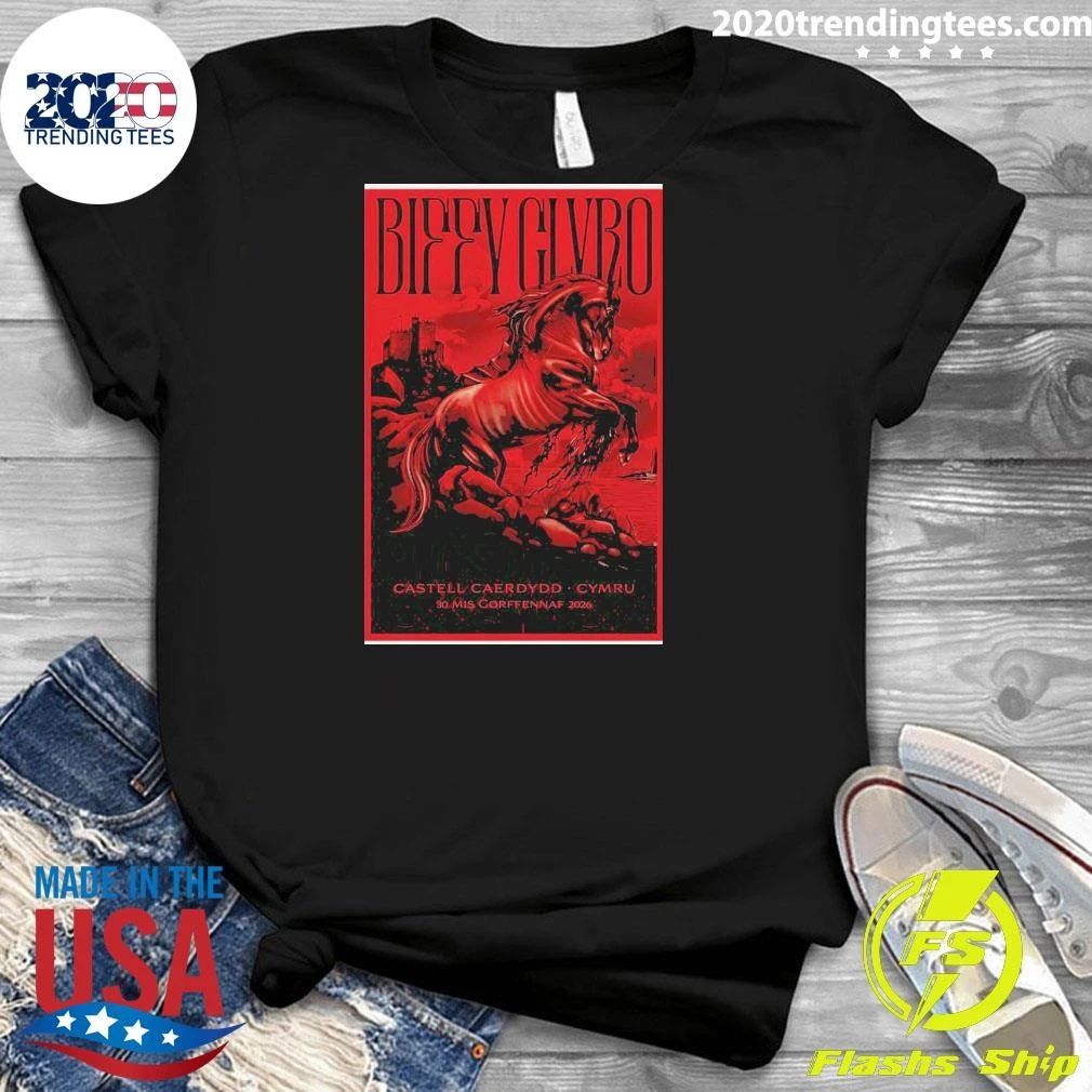 Biffy Clyro Cardiff July 30 2026 Shirt