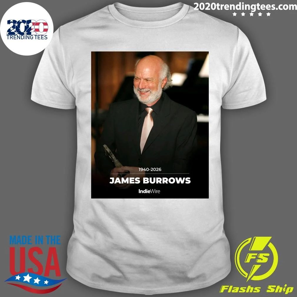 Rip James Burrows 1940-2026 Shirt