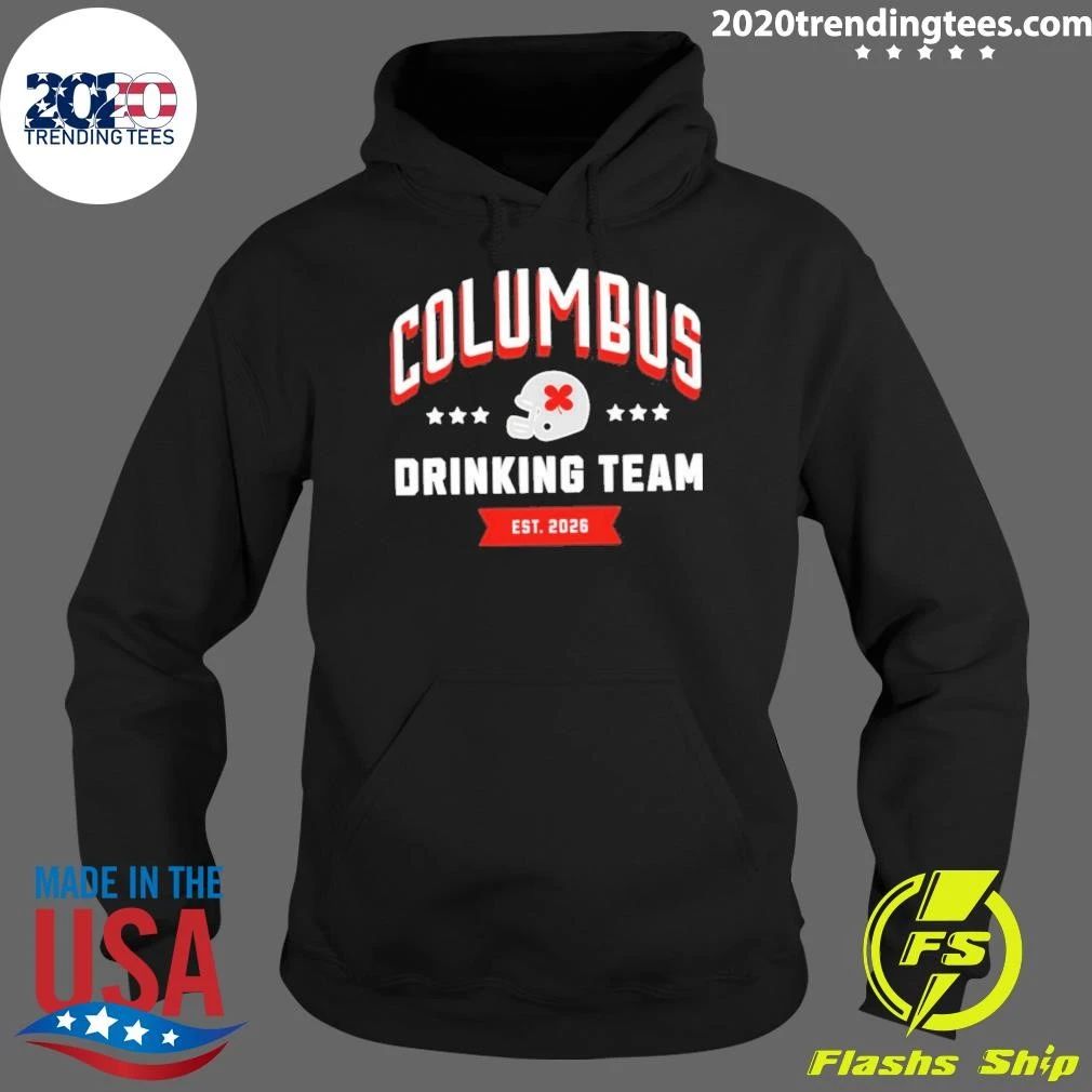 Columbus Drinking Team Est 2026 Football 2206 Shirt