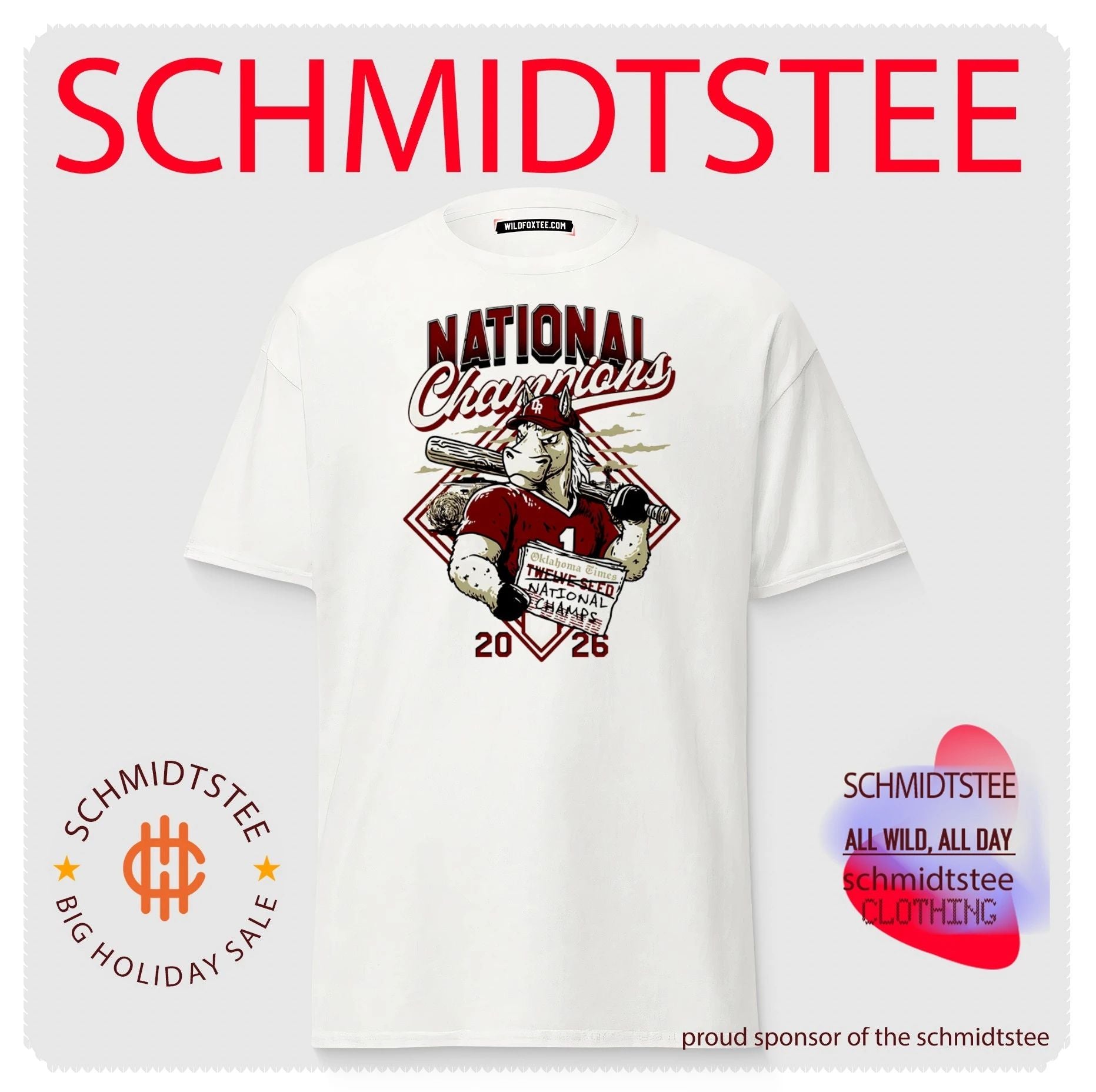 Oklahoma Sooners 2026 National Champions Twelve Seed shirt