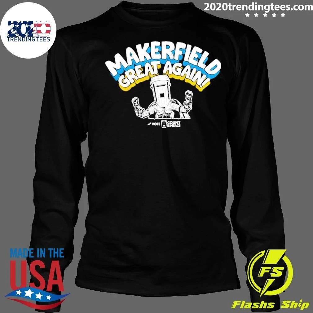 Binface Clacton Makerfield Great Again 2026 political shirt