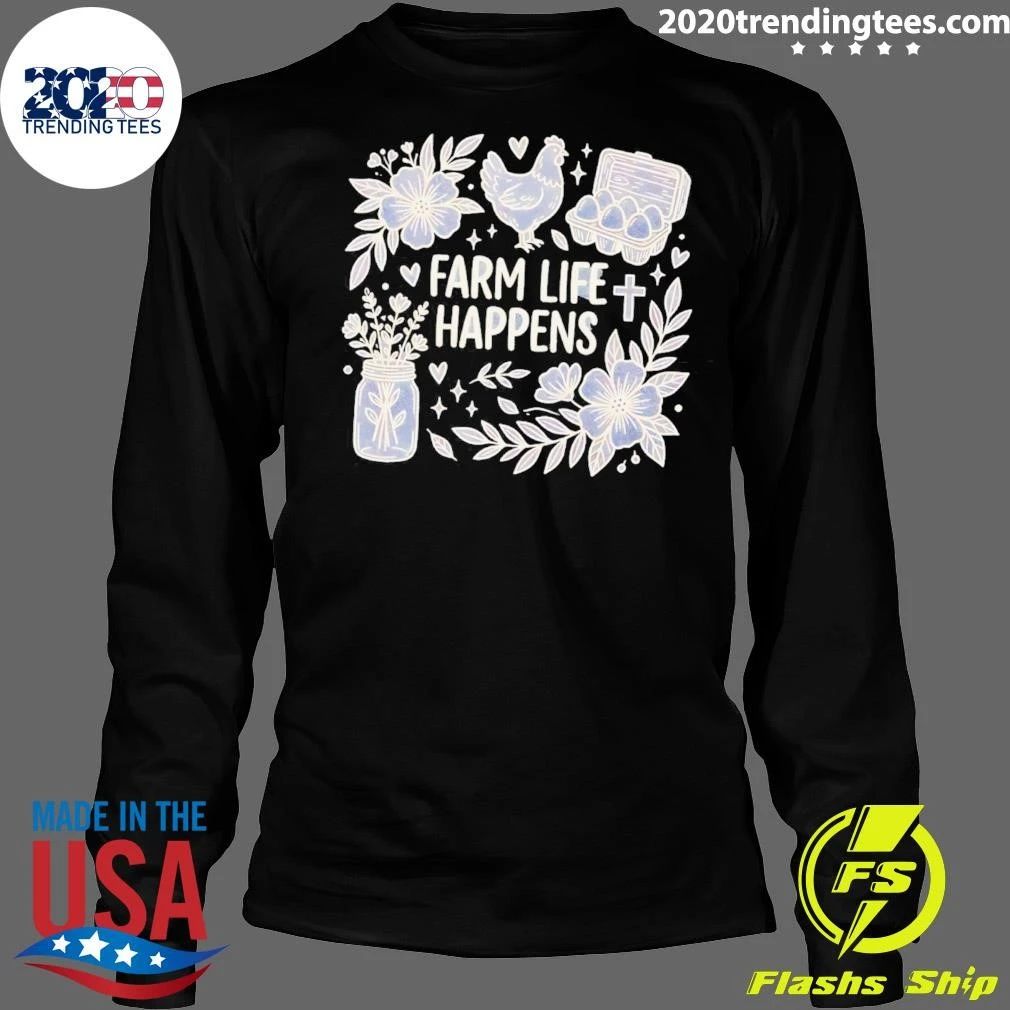 Farm Life Happens Vintage Shirt