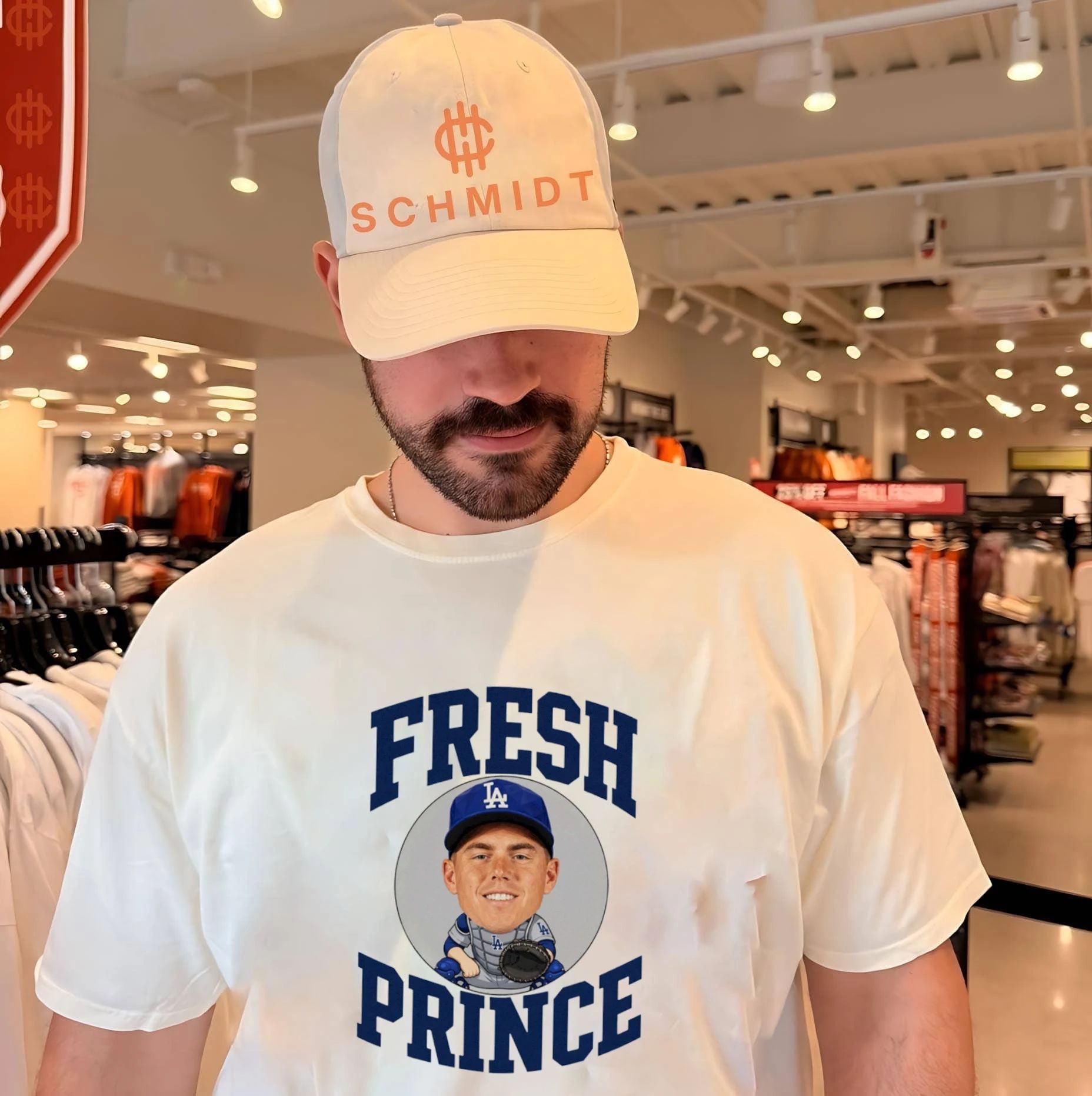 Will Smith Los Angeles Dodgers Fresh Prince blast shirt