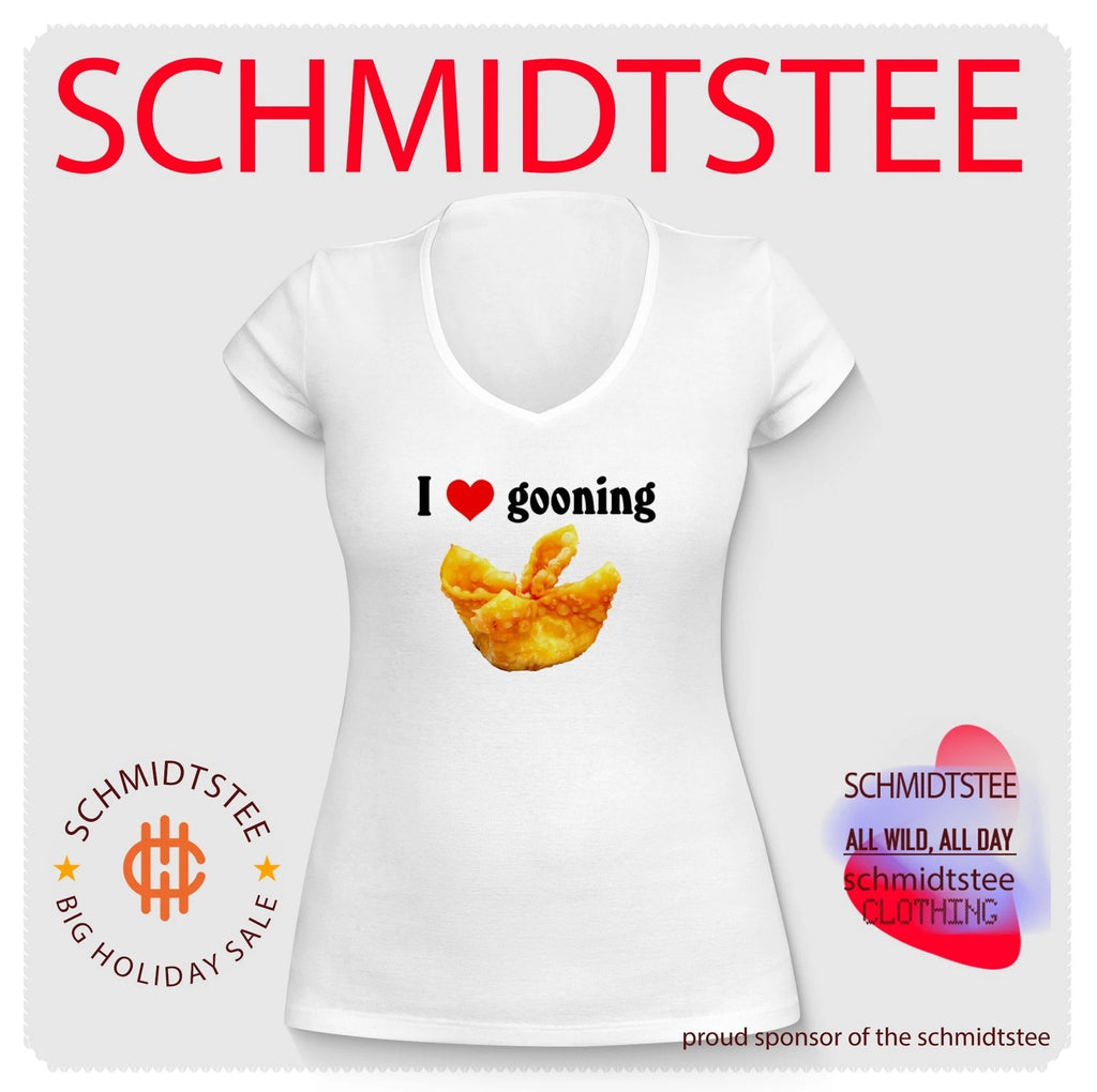 I Heart Gooning with Fried Wonton funny food meme shirt