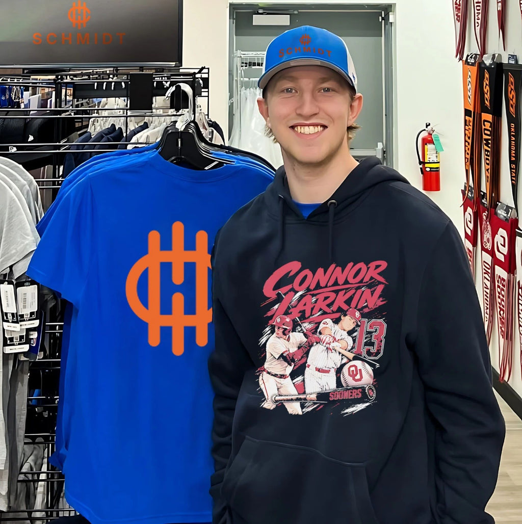 Oklahoma Sooners Connor Larkin vintage shirt