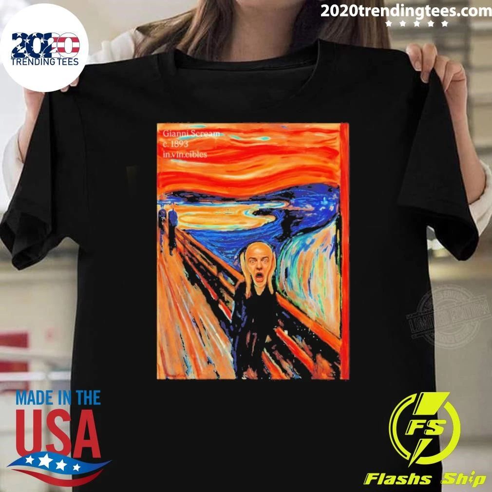 Gianni Infantino X The Scream Gianni Scream 1893 World Cup 2026 Shirt