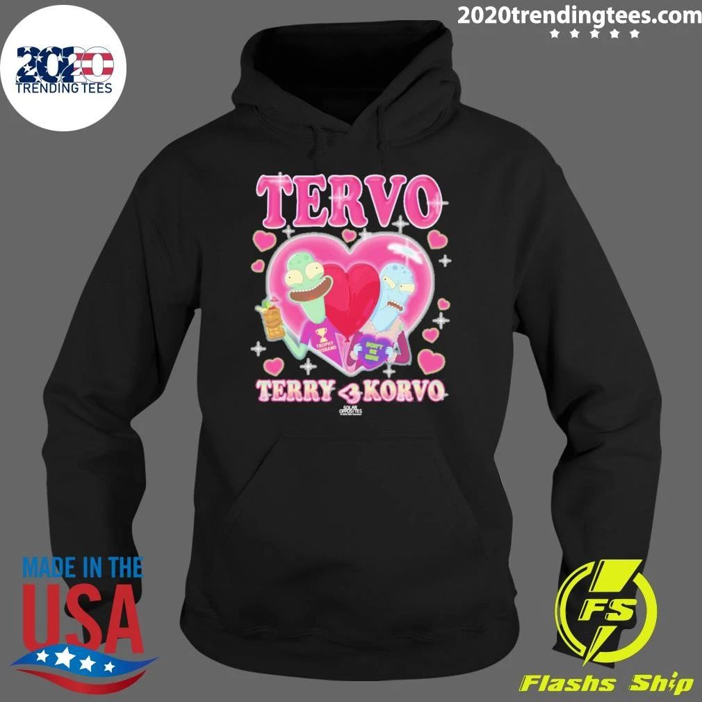 Solar Opposites Tervo Heartthrob Terry and Korvo Shirt