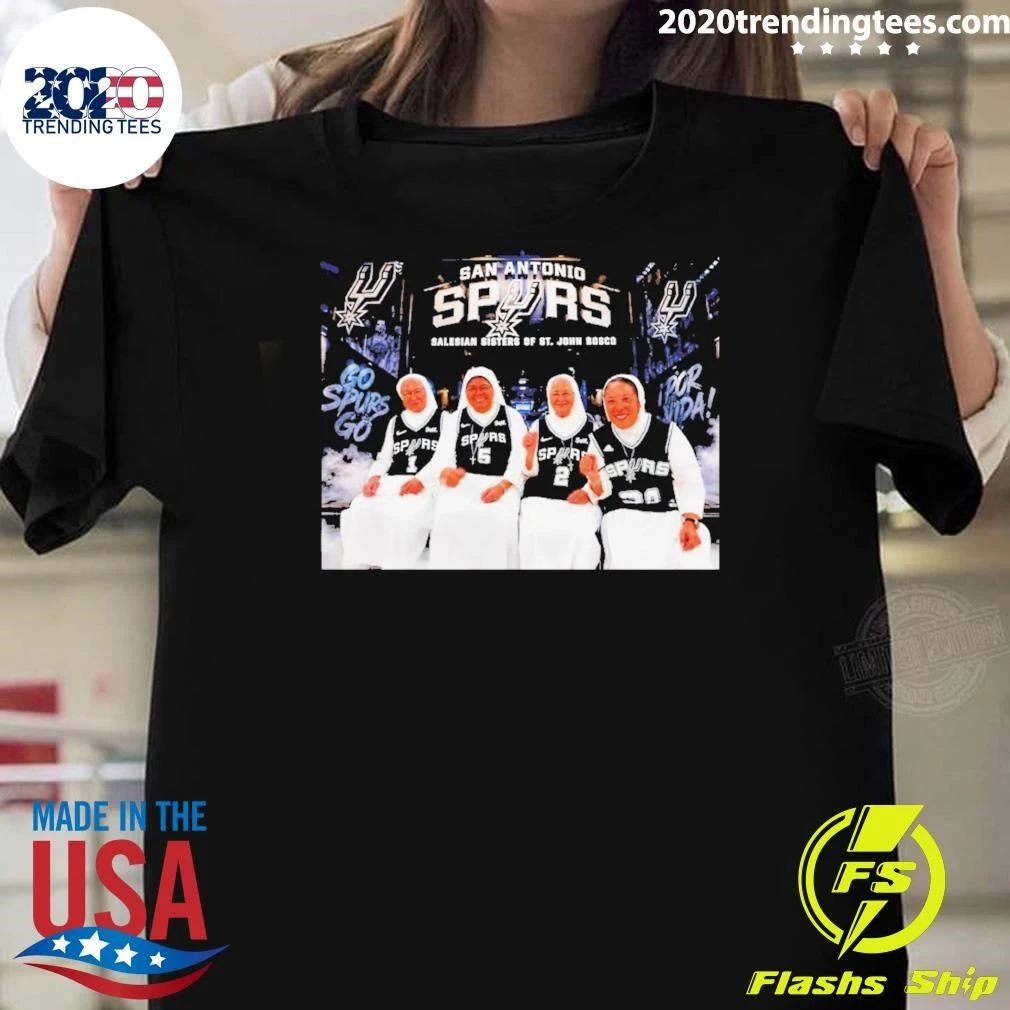 San Antonio Spurs Nuns Salesian Sisters Of St John Bosco Shirt