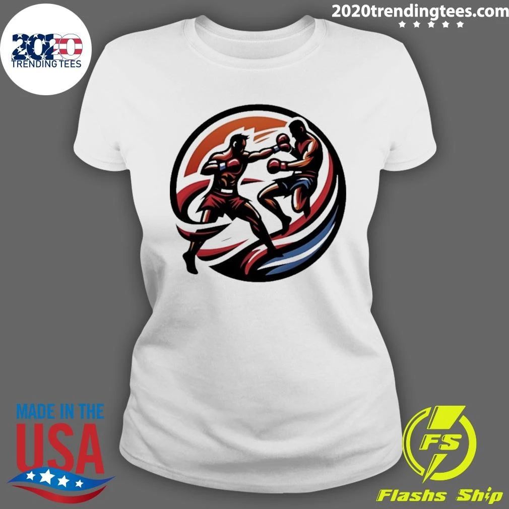 Boxing Area Rugs Logo Shirt
