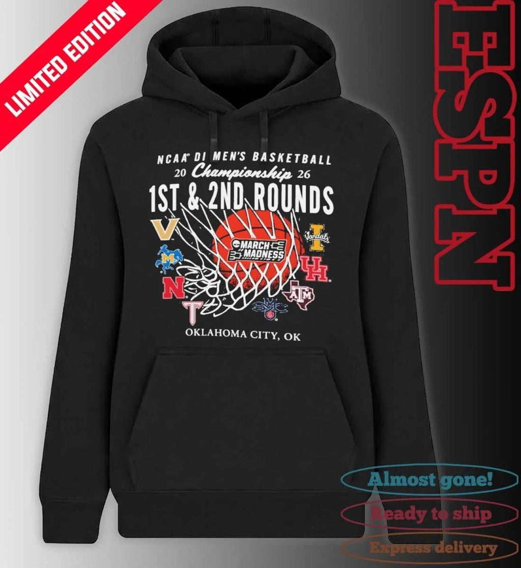 2026 NCAA DI Men’s Basketball 1st, 2nd Rounds – Oklahoma City Shirt