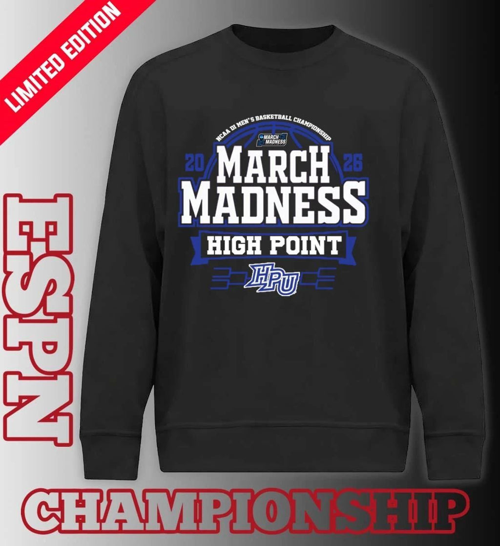 High Point Panthers March Madness 2026 NCAA DI Men’s Basketball Tournament T-Shirt