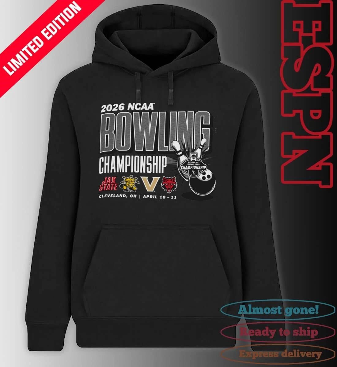 2026 NCAA Women’s Bowling Championship 4 Teams Shirt