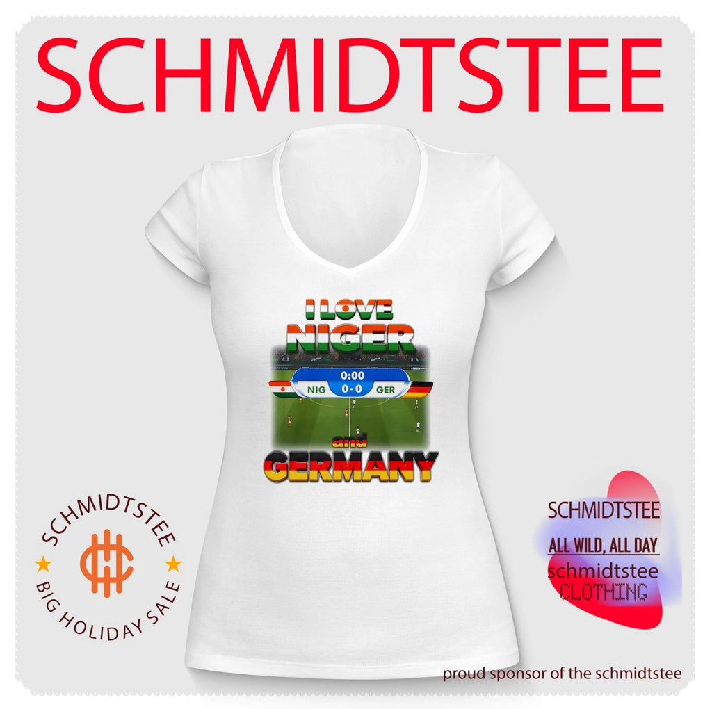 I Love Niger and Germany World Cup 2026 shirt
