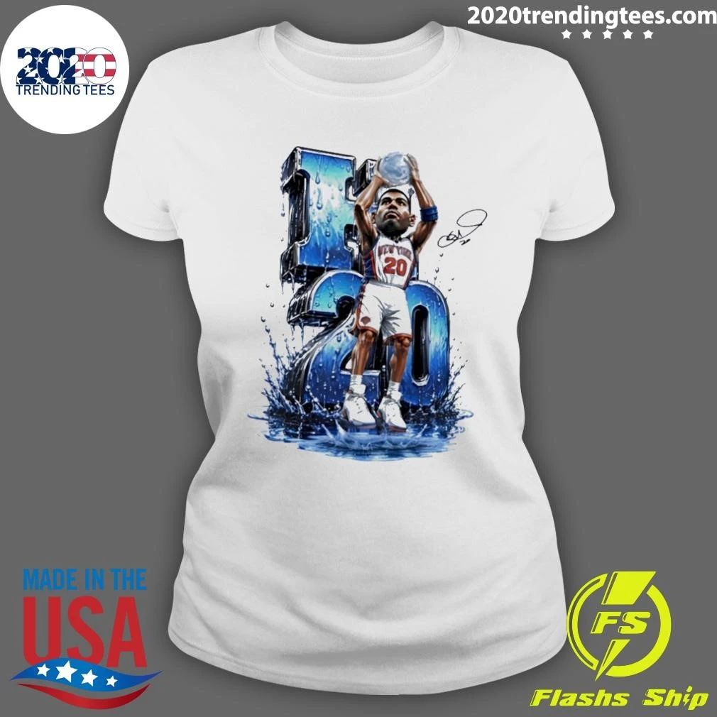 Allan Houston Aka H20 Throwback Signature Shirt