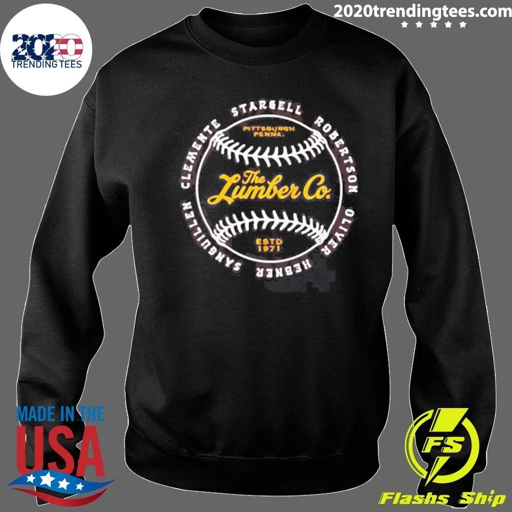 The Lumber Co 1971 Pittsburgh Pirates Baseball Shirt