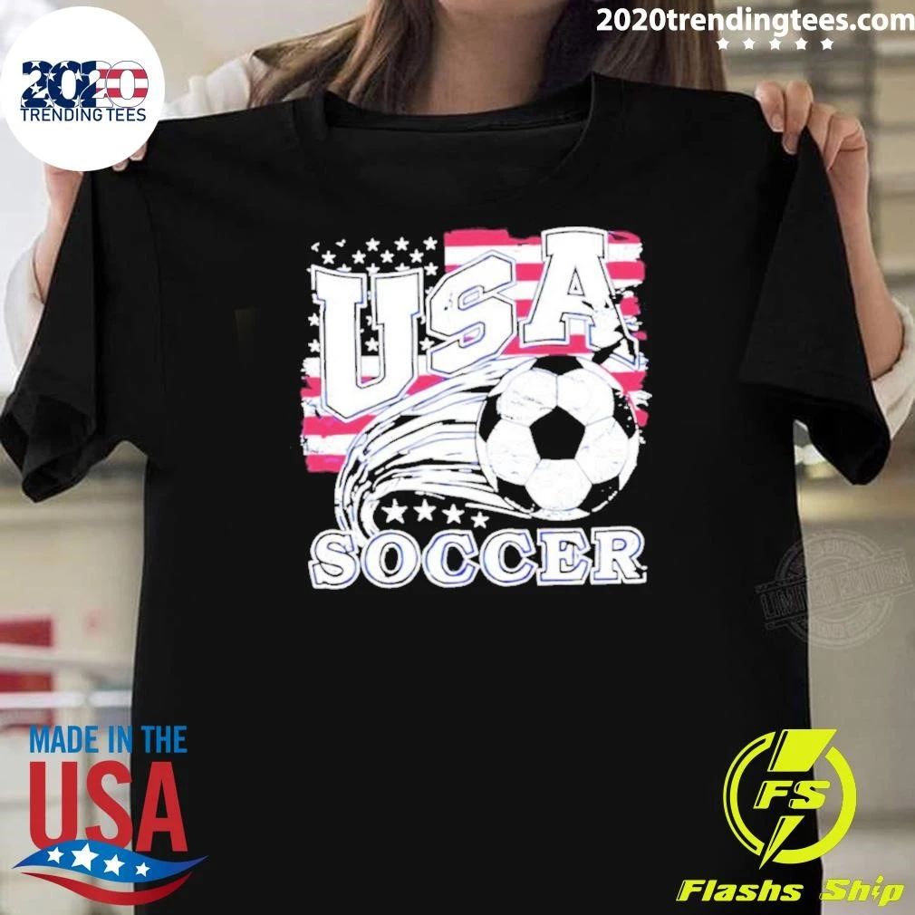 Usa Soccer Heritage Vintage Shirt
