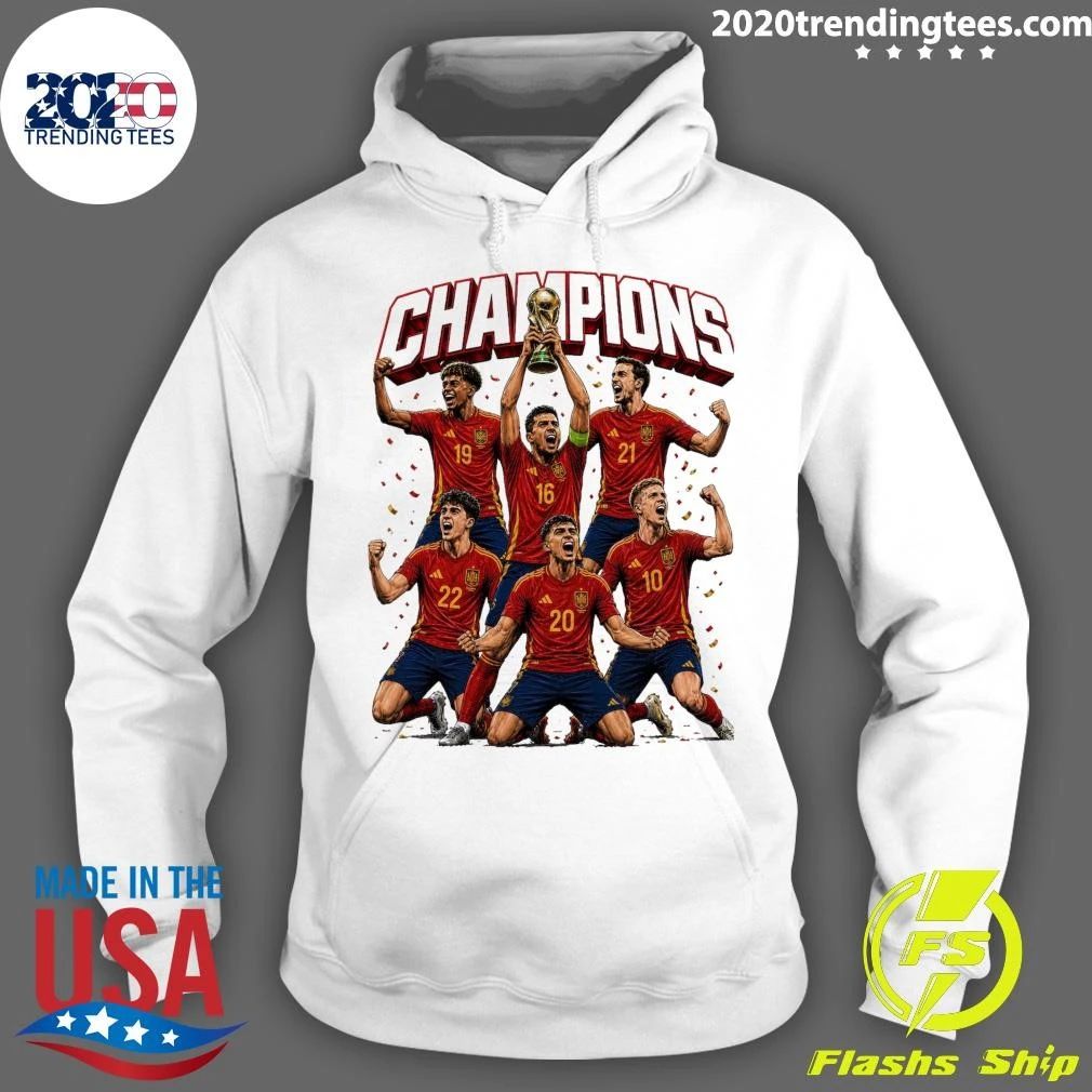 Spain Champions World Cup 2026 Football Shirt