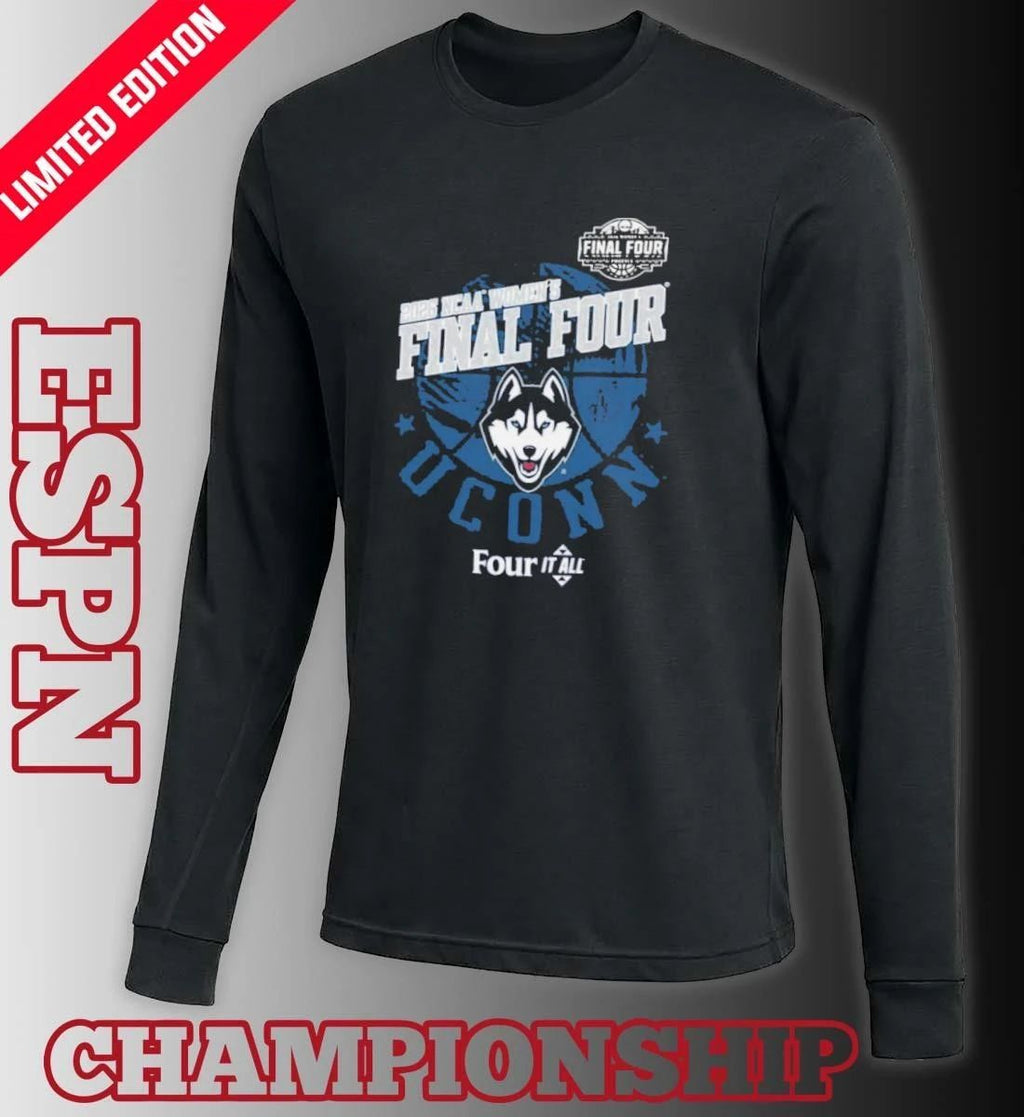 Uconn Huskies Four It All Women’s Final Four 2026 Shirt