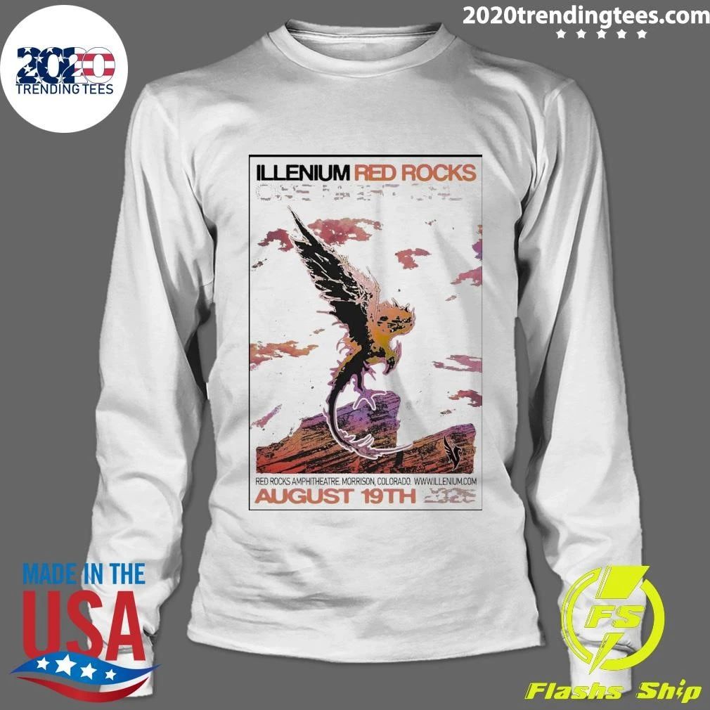 Illenium Red Rocks Aug 19th 2026 Shirt