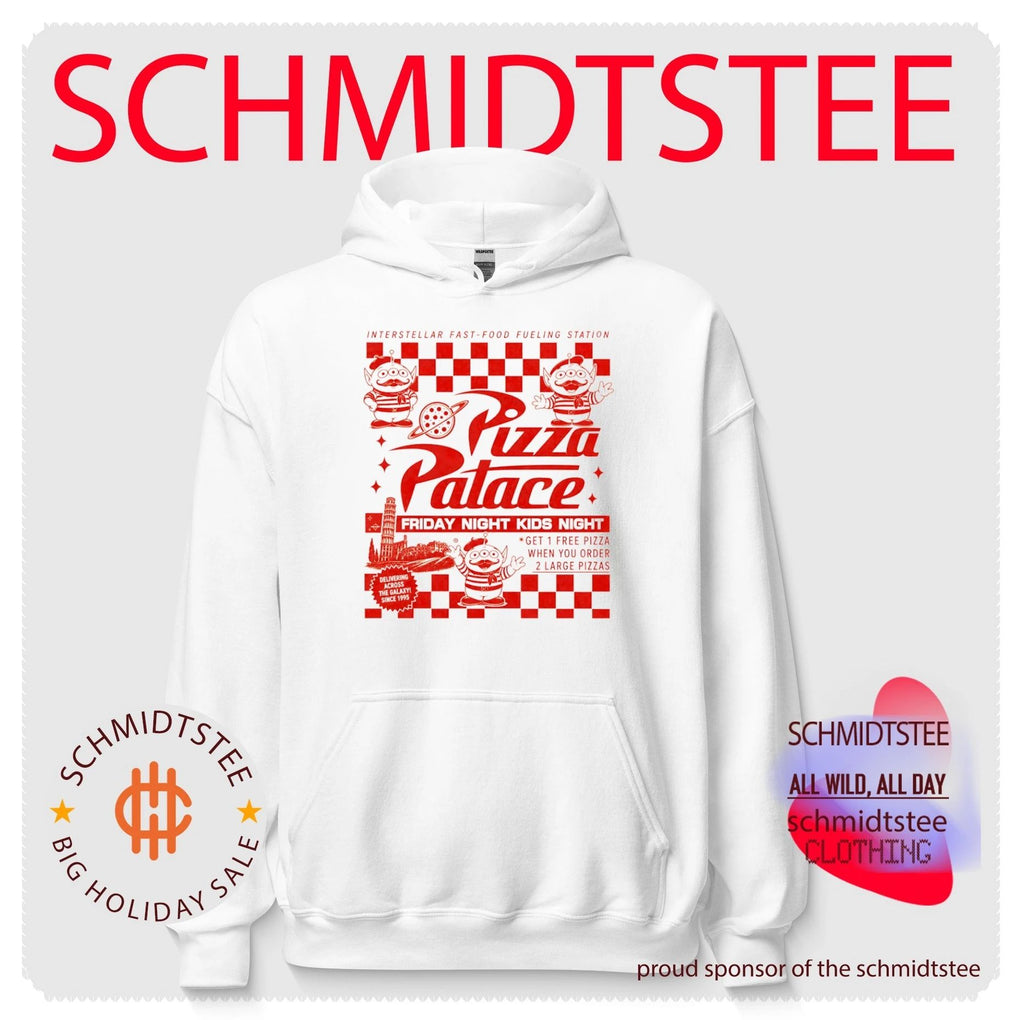 Pizza Palace Interstellar Fast-Food Fueling Station shirt