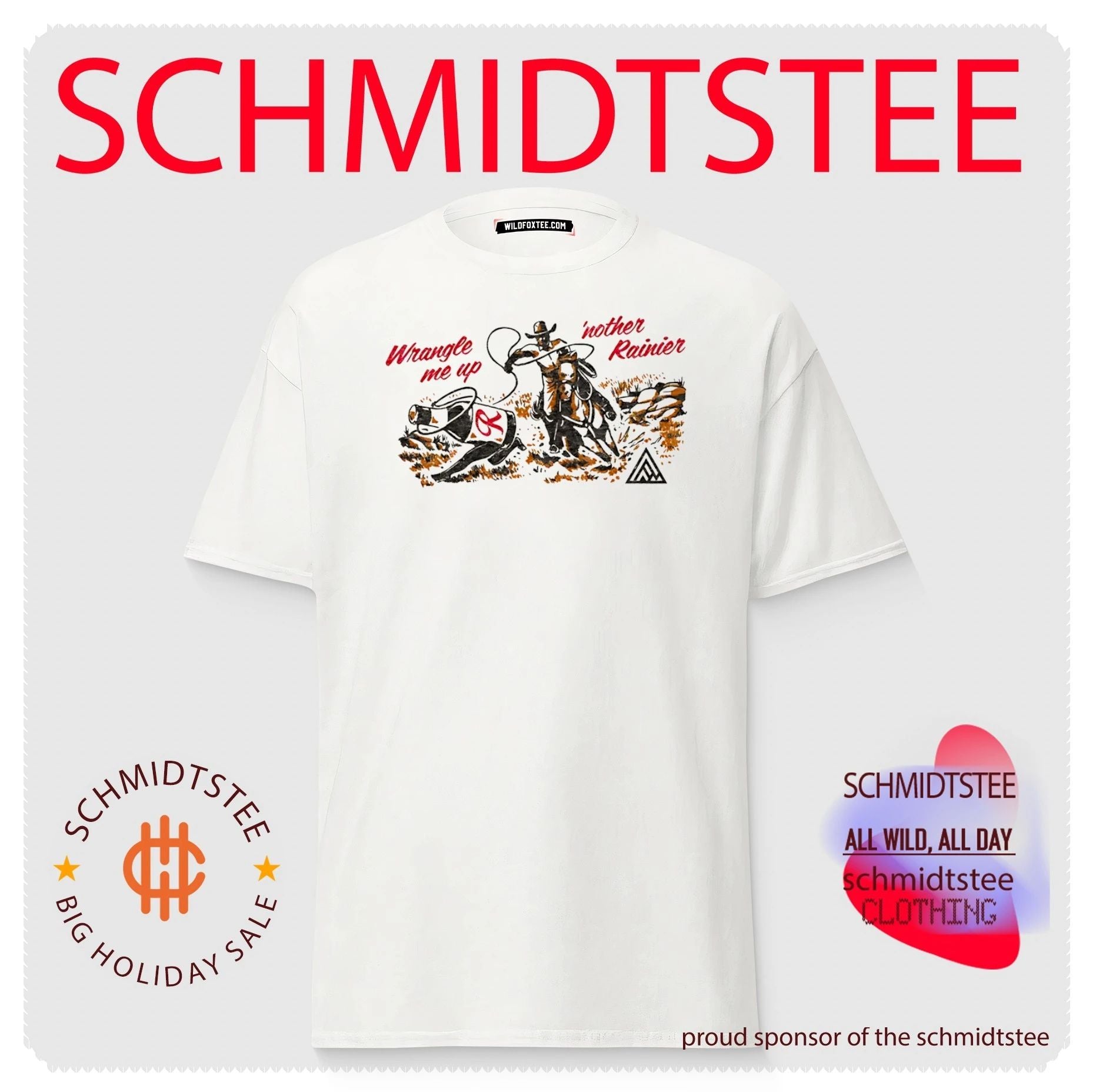 Wrangle Me Up ‘Nother Rainier Beer Cowboy shirt