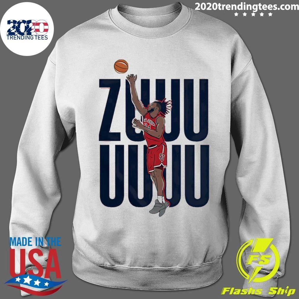 Zuby Ejiofor St John’s Red Storm Caricature Shirt
