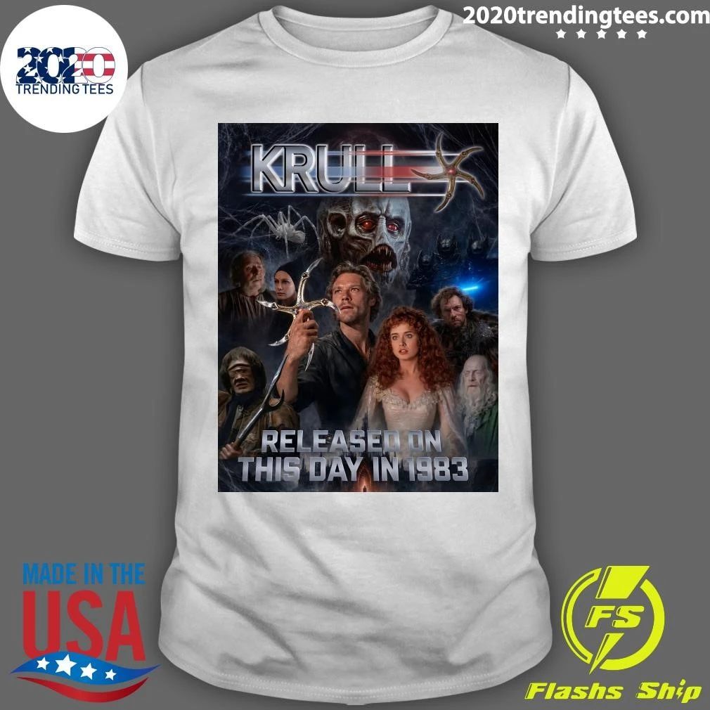 Krull was released in U.S and Canadian cinemas on this day in 1983 Vintage Shirt