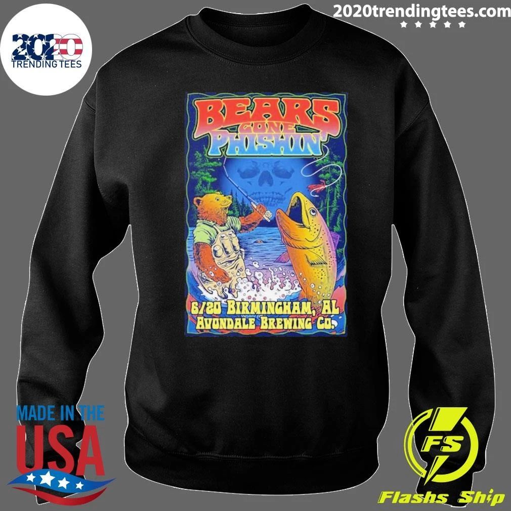 Bears Gone Phishin June 20 2026 Birmingham, Al Poster Shirt