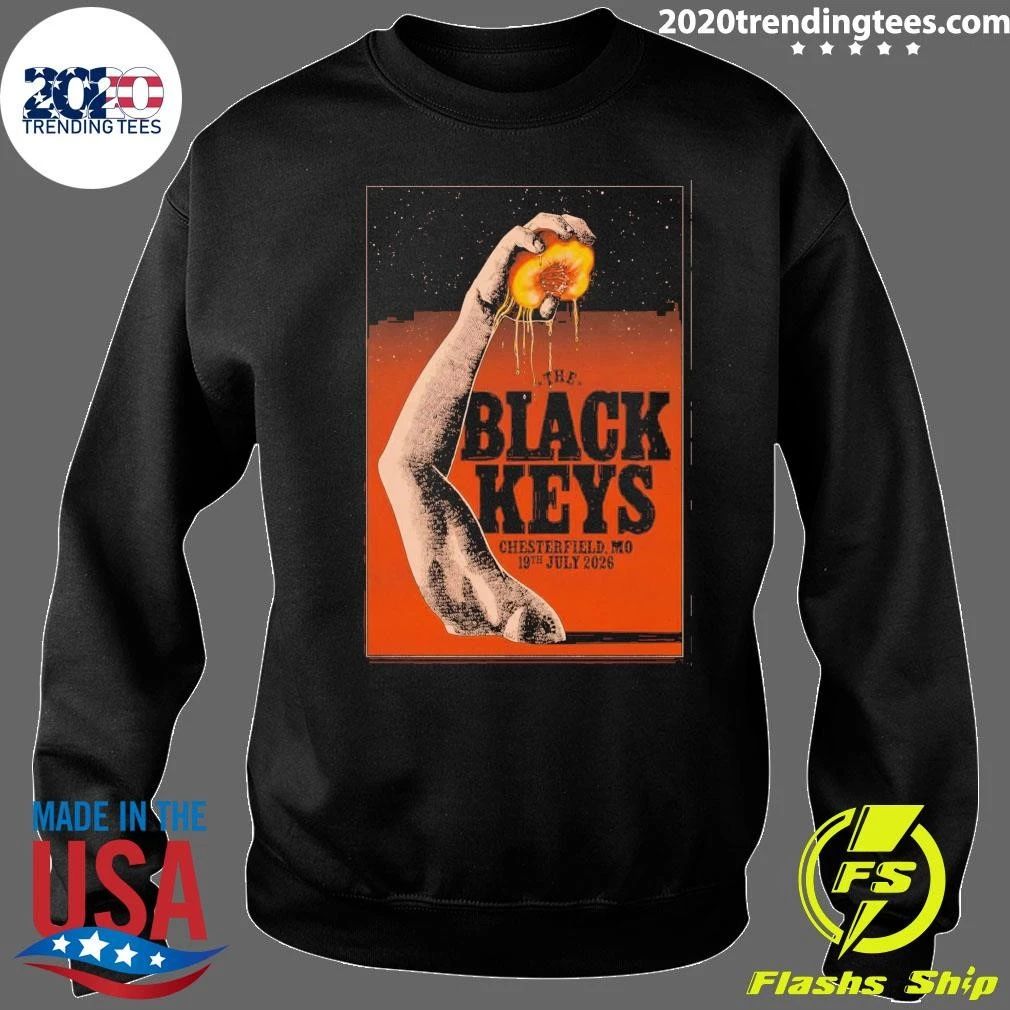 The Black Keys Angels Chesterfield, Mo 19th July 2026 Shirt