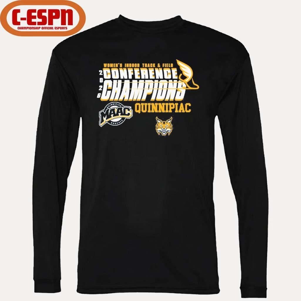 Quinnipiac University Women’s Indoor Track & Field 2026 MAAC Champions Shirt