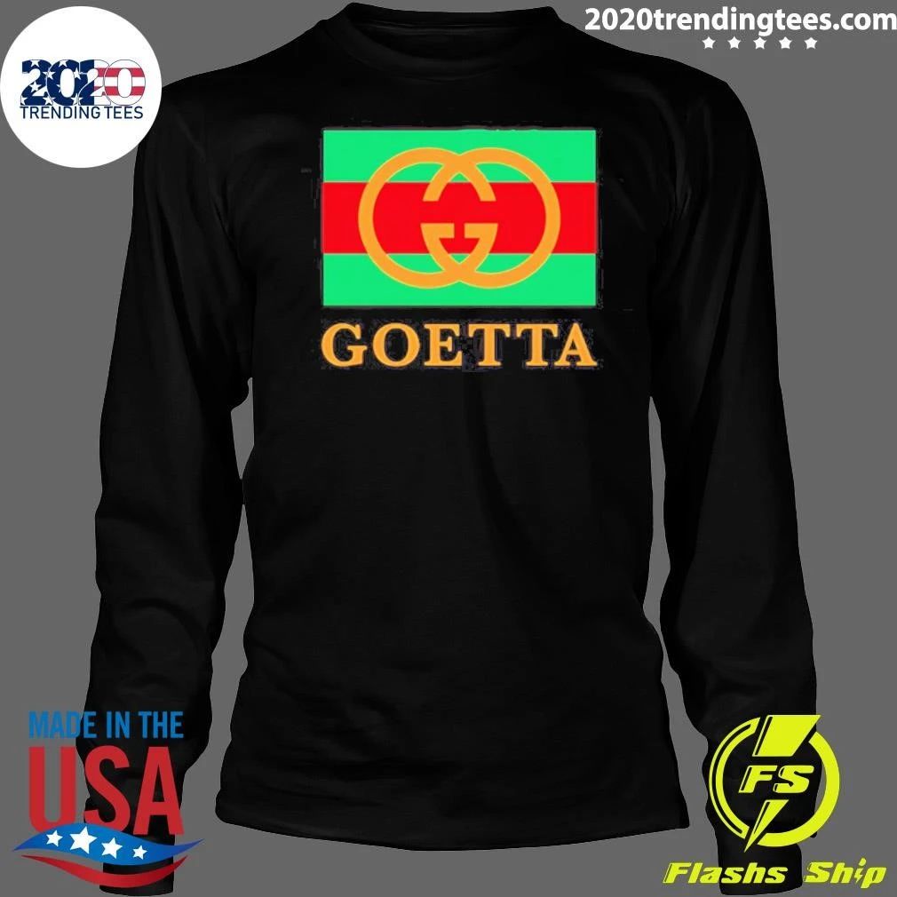 Goetta Designer Label flag logo shirt