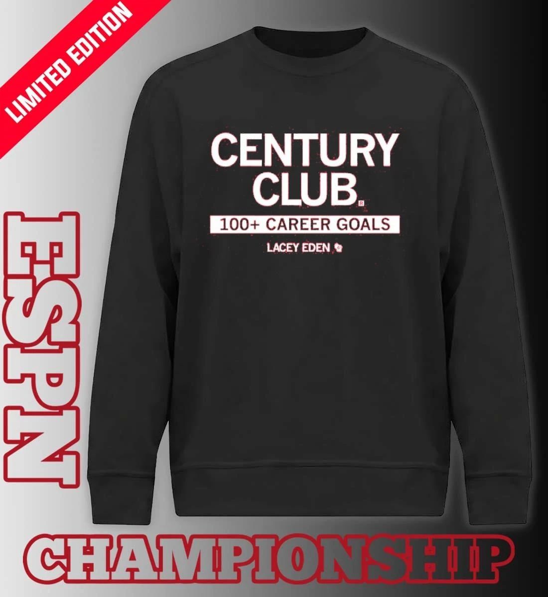 Lacey Eden Century Club 100 Career Goals Shirt