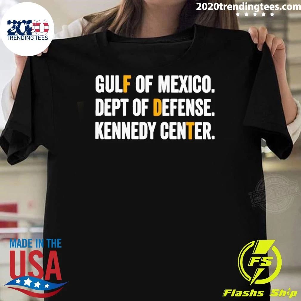 Gulf Of Mexico Dept Of Defense Kennedy Center Shirt