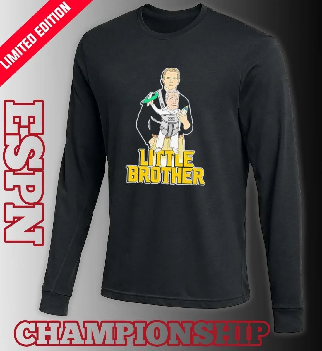 Little Brother Michigan Wolverines Men’s Basketball 2026 National Champions T-Shirt