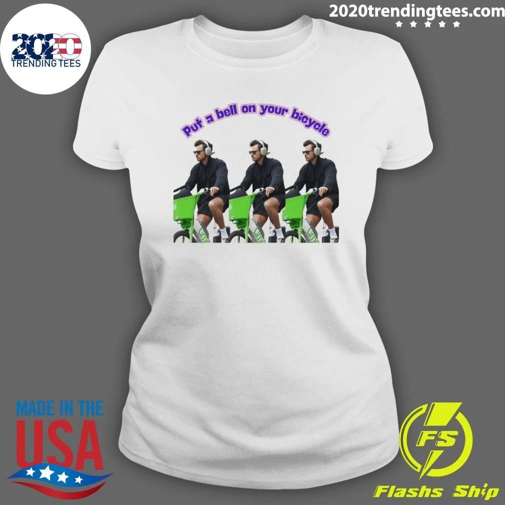 Harry bicycle put a bell on your bicycle shirt