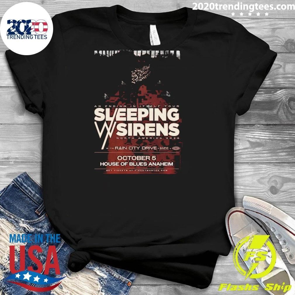 An Ending In Itself Tour Sleeping Sirens North America 2026 Shirt