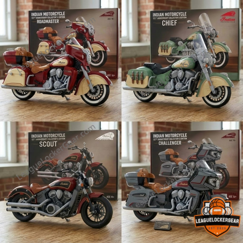 Indian Motorcycle 125th Anniversary Collection Building Block Set