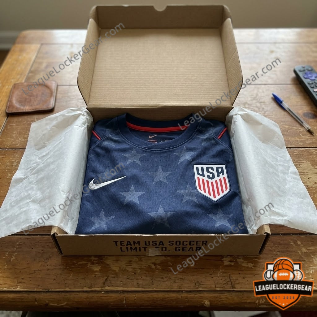 USA Soccer Team 2026 Roster Reveal Customizable Soccer Jersey