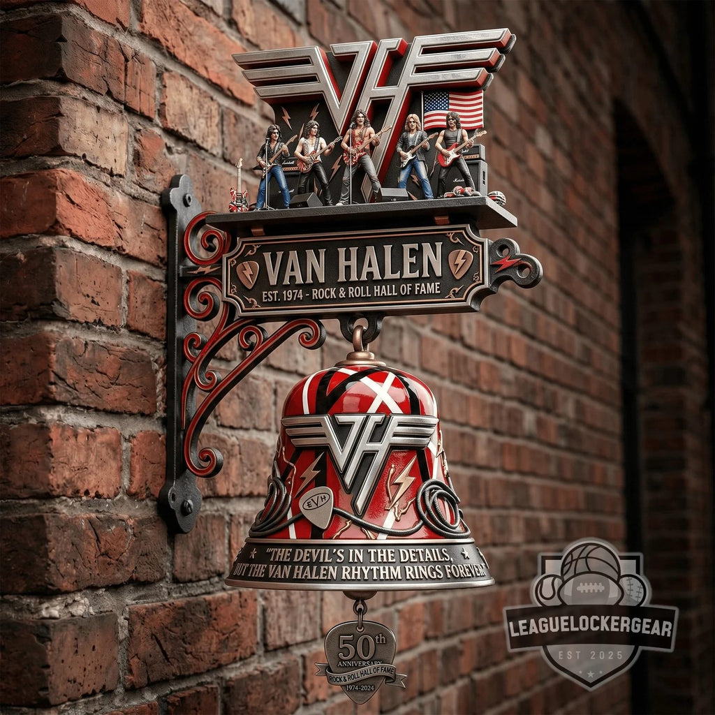 Van Halen 50th Anniversary Wall Bell