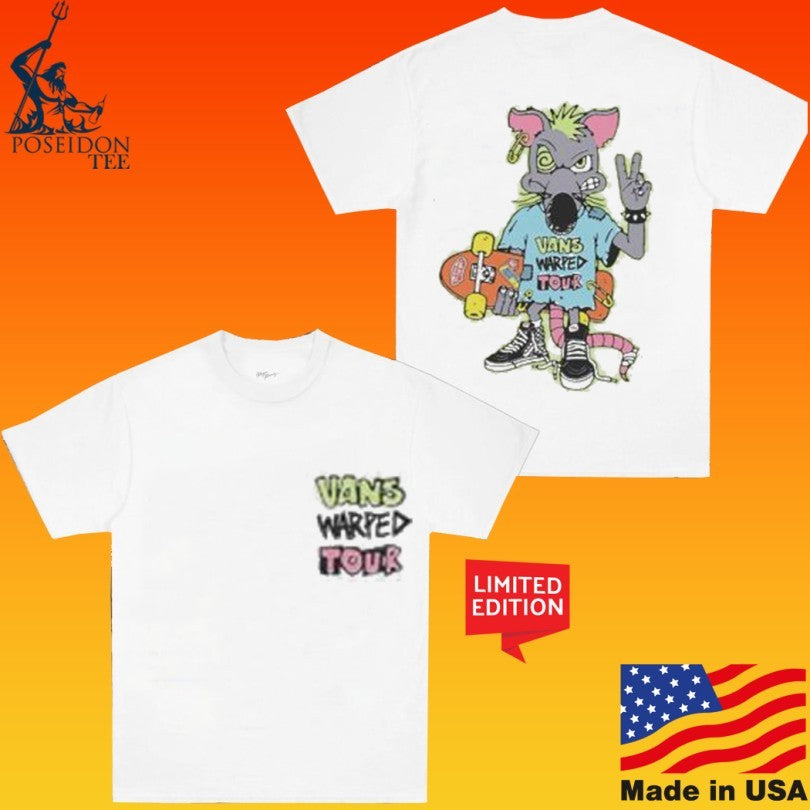 Vans Warped Tour Rat Women’s T-shirt
