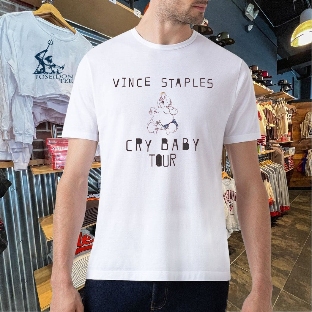Vince Staples Cry Baby Tour T-shirt