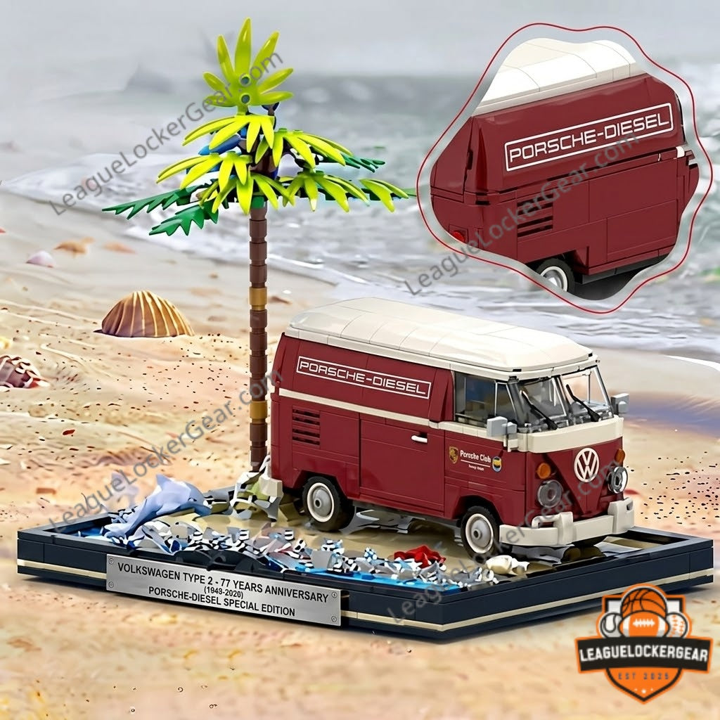 Volkswagen Type 2 77 Years Anniversary 2026 Building Block Set