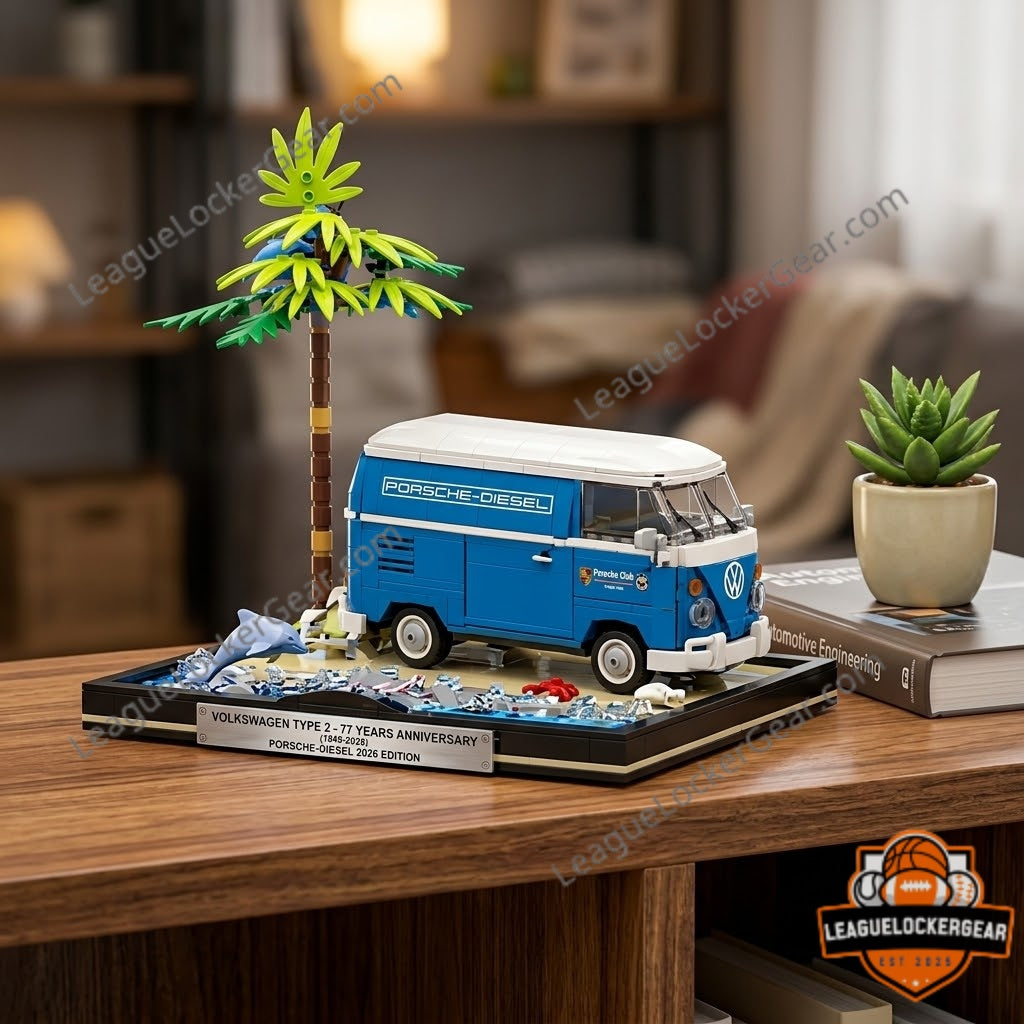 Volkswagen Type 2 77 Years Anniversary 2026 Building Block Set
