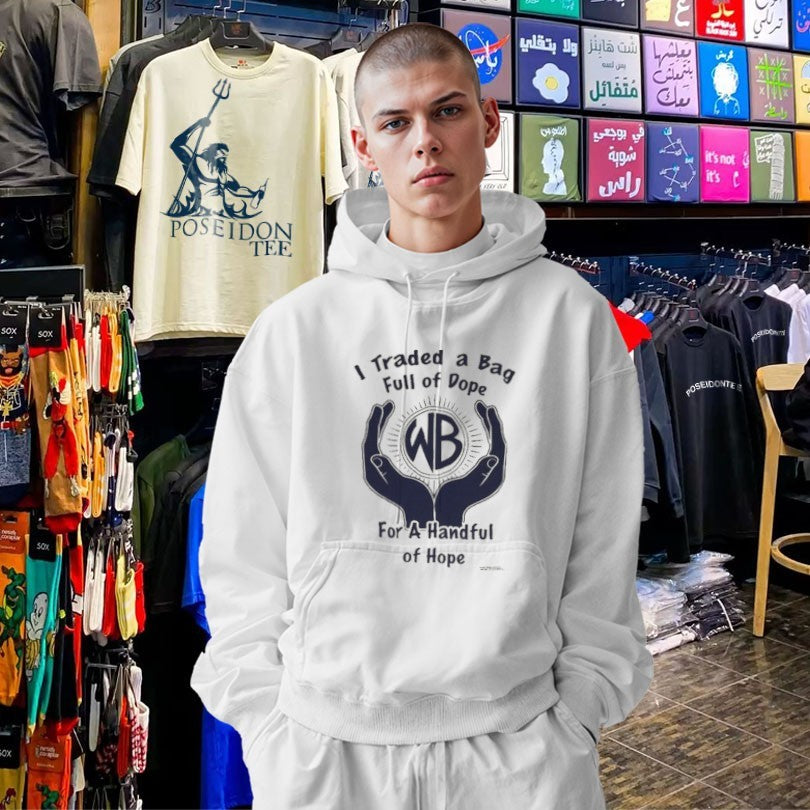 Warbux Anonymous I Traded A Bag Full Of Dope For A Handful Of Hope T-shirt