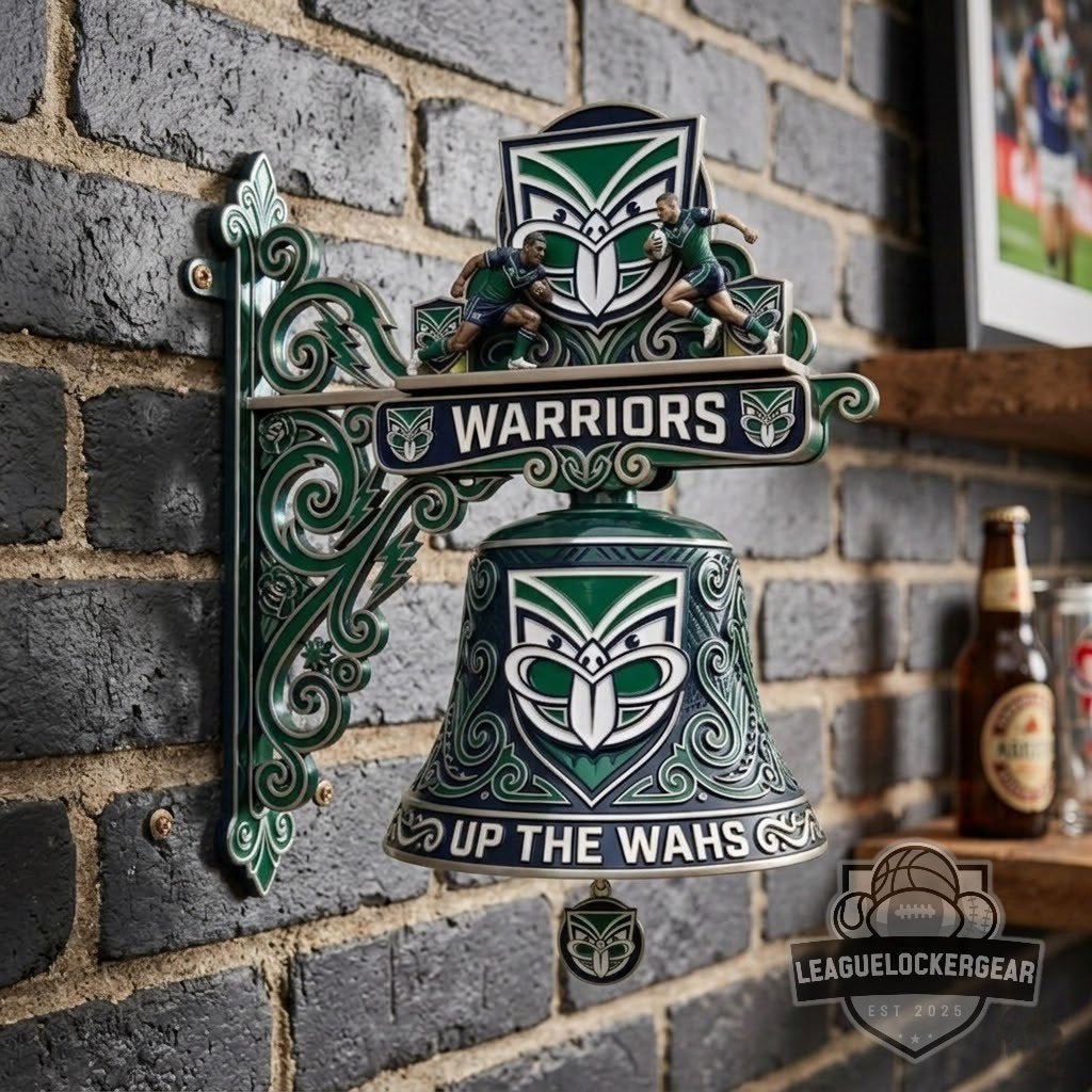 New Zealand Warriors Premium Wall Bell