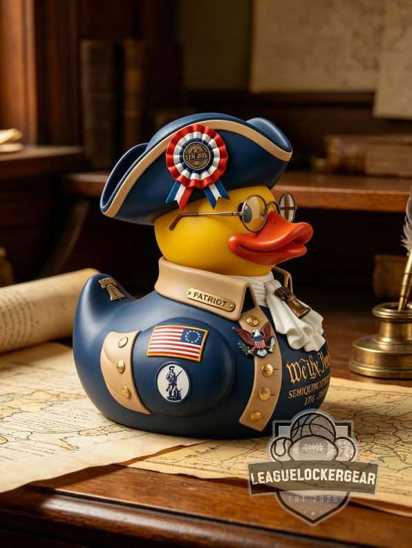 We the People Semiquincentennial 1776-2026 Patriotic Rubber Duck