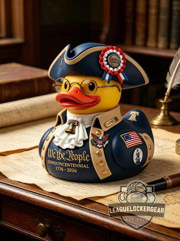 We the People Semiquincentennial 1776-2026 Patriotic Rubber Duck