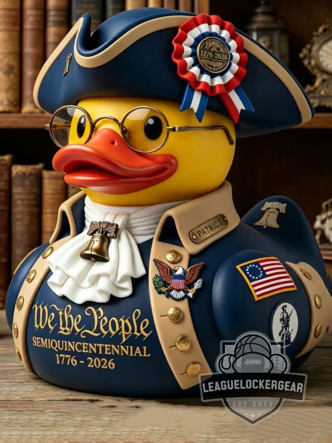 We the People Semiquincentennial 1776-2026 Patriotic Rubber Duck