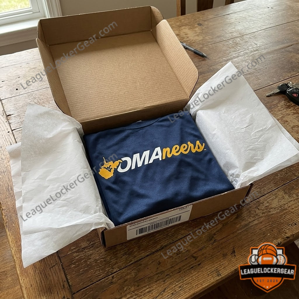 West Virginia Mountaineers Omaha Bound College World Series T-Shirt